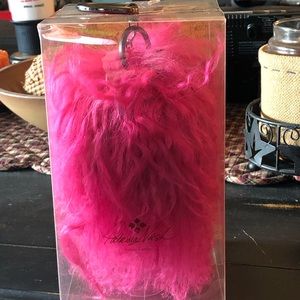 Patricia Nash Pom Pom Key Fob